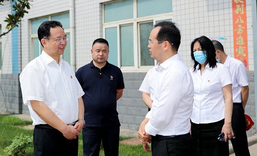 鄭州市委常委、市紀委書記杜新軍一行蒞臨調(diào)研